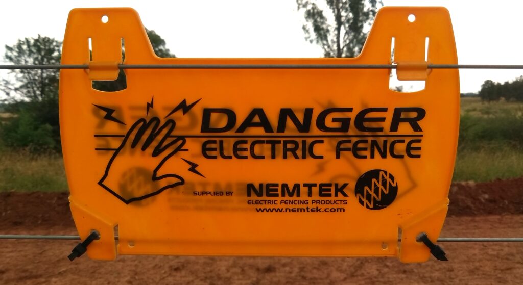 Electric Fences can keep some wildlife safe, but can also kill wildlife, especially tortoises