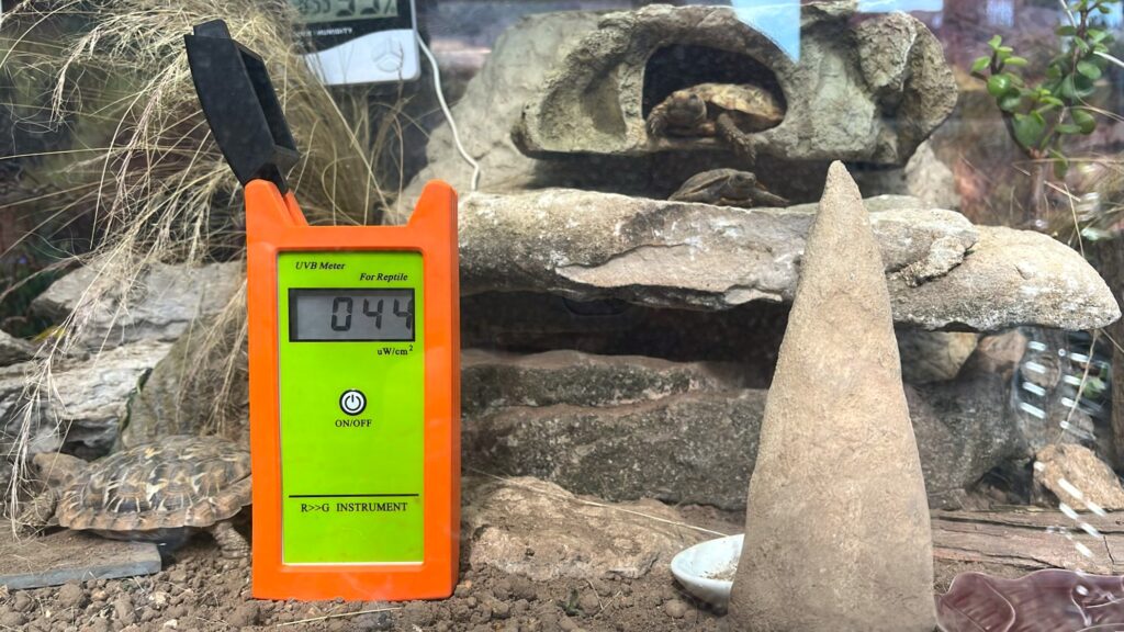 Dedicated UVB Meter for reptiles for measuring just UVB 280 to 320nm