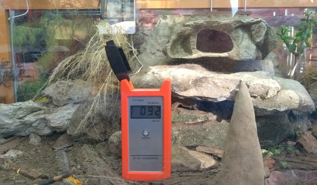 Dedicated UVA Meter for reptiles for measuring just UVA