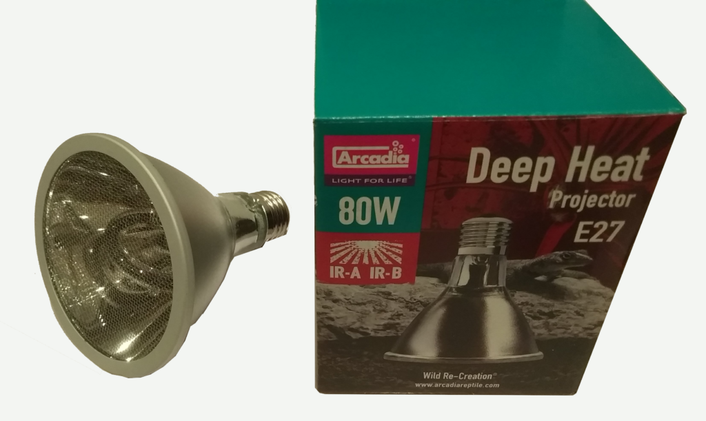 Deep Heat Projector Infrared reptile lamp
