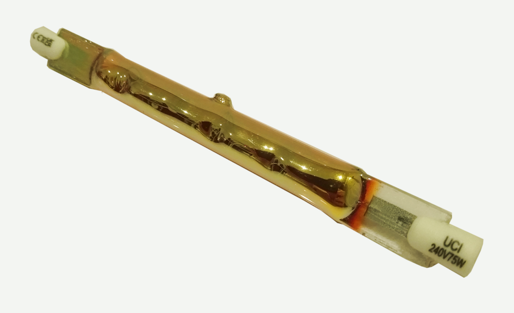 Gold Halogen Lamp Bulb