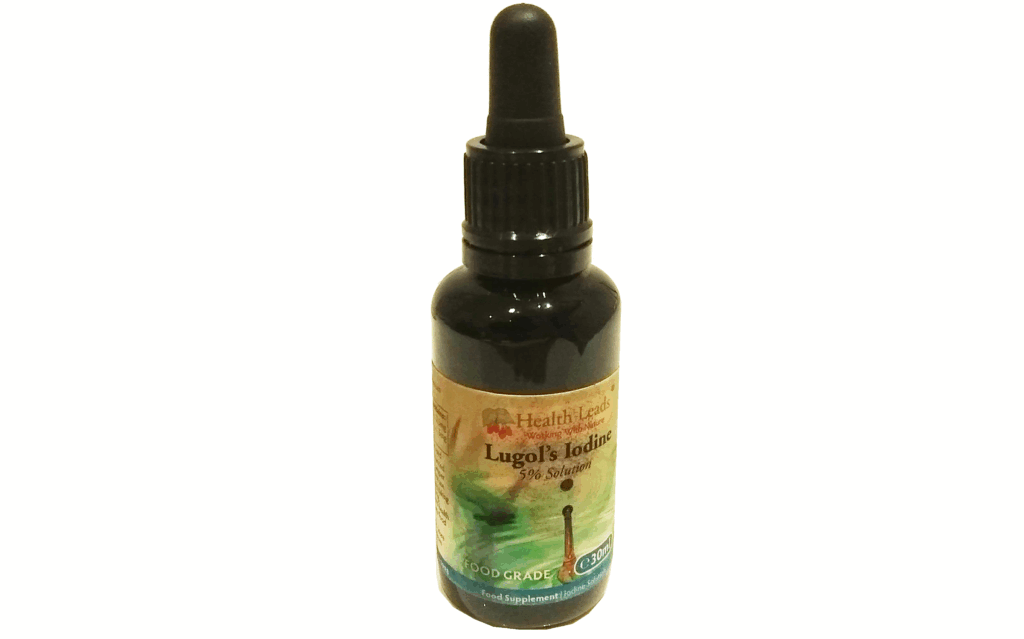 Lugol's 5% Liquid Diluted Food Grade Iodine supplement